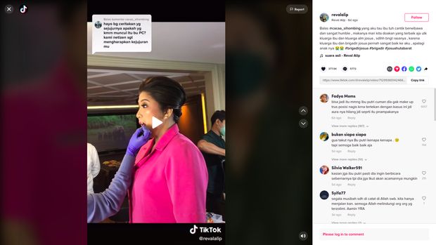 Reval sang perias membeberkan sifat asli Putri Candrawathi