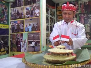 Serabi Jumbo untuk Sambut HUT RI di Purwakarta