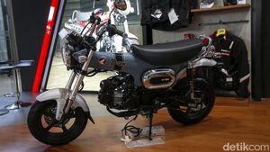 Wujud Motor Mungil Honda ST125 Dax, Harga Rp 81 Juta, Inden Setahun