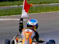 Pebalap Cilik Abyan Aqila Rayakan 17 Agustus Keliling Sirkuit Sentul