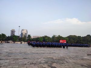 Anies Jadi Inspektur Upacara HUT Ke-77 RI di Plaza Selatan Monas