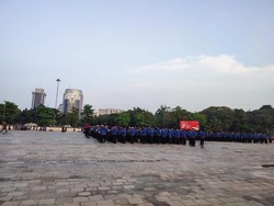 Anies Jadi Inspektur Upacara HUT Ke-77 RI di Plaza Selatan Monas