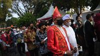 Antusias Warga Ikut Upacara Detik-detik Proklamasi di Istana Merdeka