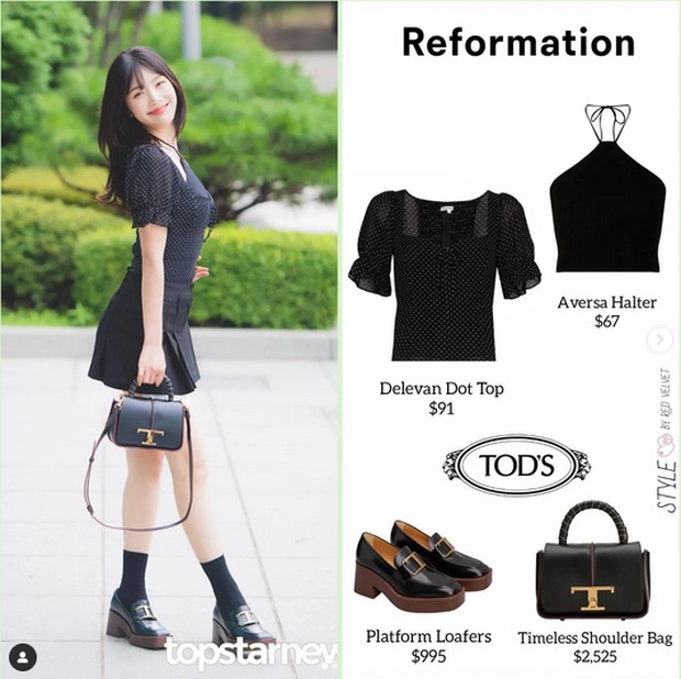 Gaya berbusana Joy Red Velvet/Foto: instagram.com/styleby.redvelvet Gaya berbusana Joy Red Velvet agar tidak kelihatan seksi