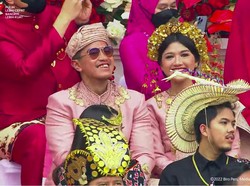 Erina Gudono Dampingi Kaesang Pangarep di Istana, Digoda Siap Jadi Mantu RI 1