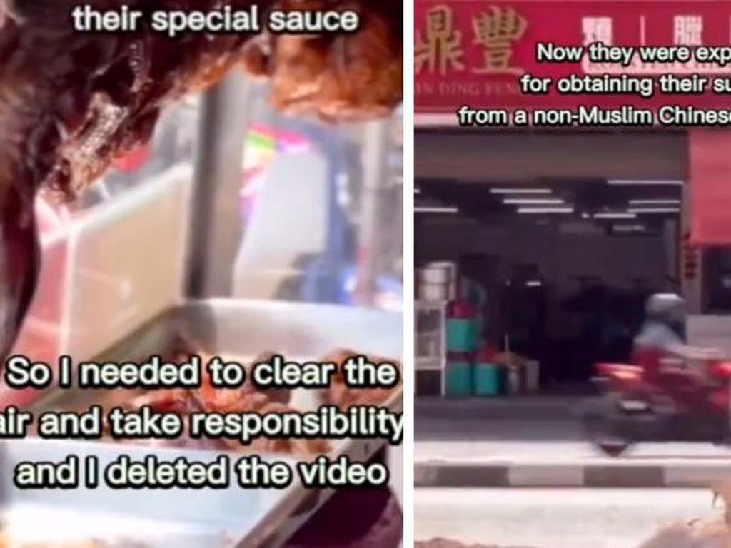 Duh! Gegara Video Viral Kedai Ayam Panggang Ini Dicurigai Kehalalannya