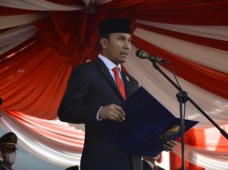 Ketua DPRD Jambi Bacakan Teks Proklamasi di Upacara HUT ke-77 RI