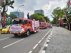 Semarak Kemerdekaan, Pemkot Medan Adakan Lomba Hias Mobil Damkar