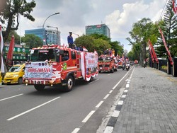 Semarak Kemerdekaan, Pemkot Medan Adakan Lomba Hias Mobil Damkar