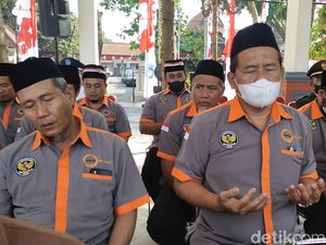 Puluhan Mantan Napiter Ikut Upacara HUT ke-77 RI di Lamongan