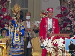 Asyik! Farel Prayoga Nyanyi Ojo Dibandingke di Depan Jokowi, Iriana Goyang