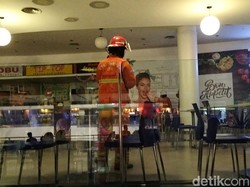 Asap Tebal di Food Court TP 1 Surabaya, Manajemen: Cuma Kebakaran Kecil
