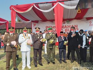 Polresta Tangerang Musnahkan Barang Bukti Narkoba 43 Kg di HUT Ke-77 RI