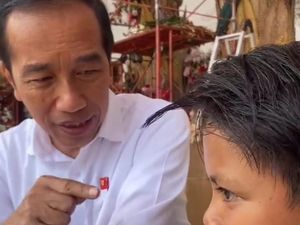 Pesan Jokowi ke Penyanyi Cilik Farel Prayoga: Jangan Lupa Belajar, Sekolah