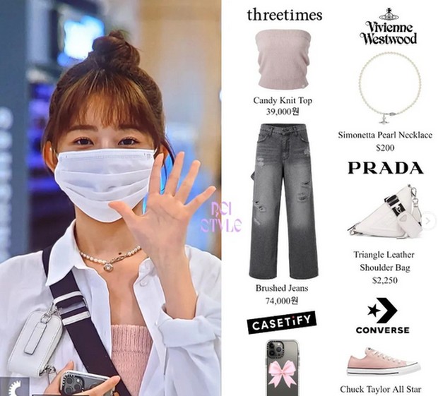 Rei Ive/Foto: instagram.com/naoireistyle Gaya berbusana Rei IVE