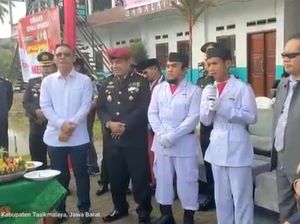 100 Eks Napi Terorisme Ikut Upacara HUT Ke-77 RI Bareng Densus 88