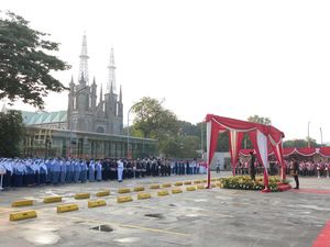 Pesan Persatuan dari Imam Besar Istiqlal di Upacara HUT Ke-77 RI Pesan Persatuan dari Imam Besar Istiqlal di Upacara HUT Ke-77 RI