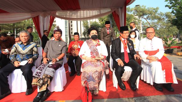 Sejumlah Tokoh Lintas Agama Ikut Upacara HUT RI di Masjid Istiqlal