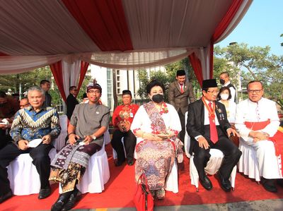 Sejumlah Tokoh Lintas Agama Ikut Upacara HUT RI di Masjid Istiqlal