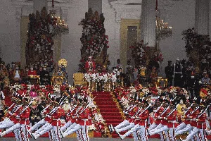 Momen Upacara HUT RI di Istana Merdeka, Berakhir Digoyang Farel Prayoga