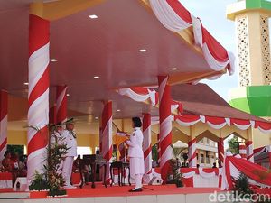 Pesan Gubsu Edy Rahmayadi di Upacara HUT Ke-77 RI