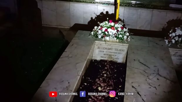 77 Tahun Indonesia Merdeka, Begini Kondisi Kuburan Ibu Fatmawati