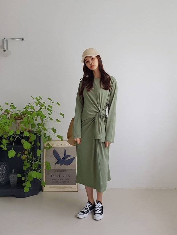 Alas kaki untuk long dress/Foto: Instagram.com/Dahongstyle Alas kaki untuk long dress