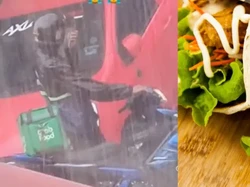 Antar Makanan di Tengah Hujan, Ojol Ini Sempat Tolak Tip Pelanggan