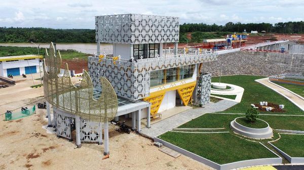 Uniknya Bendungan Margatiga Lampung, Pakai Konstruksi Urugan