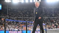 Awal musim 2022/2023, Ancelotti bawa Real Madrid juara Piala Super Eropa (Getty Images)