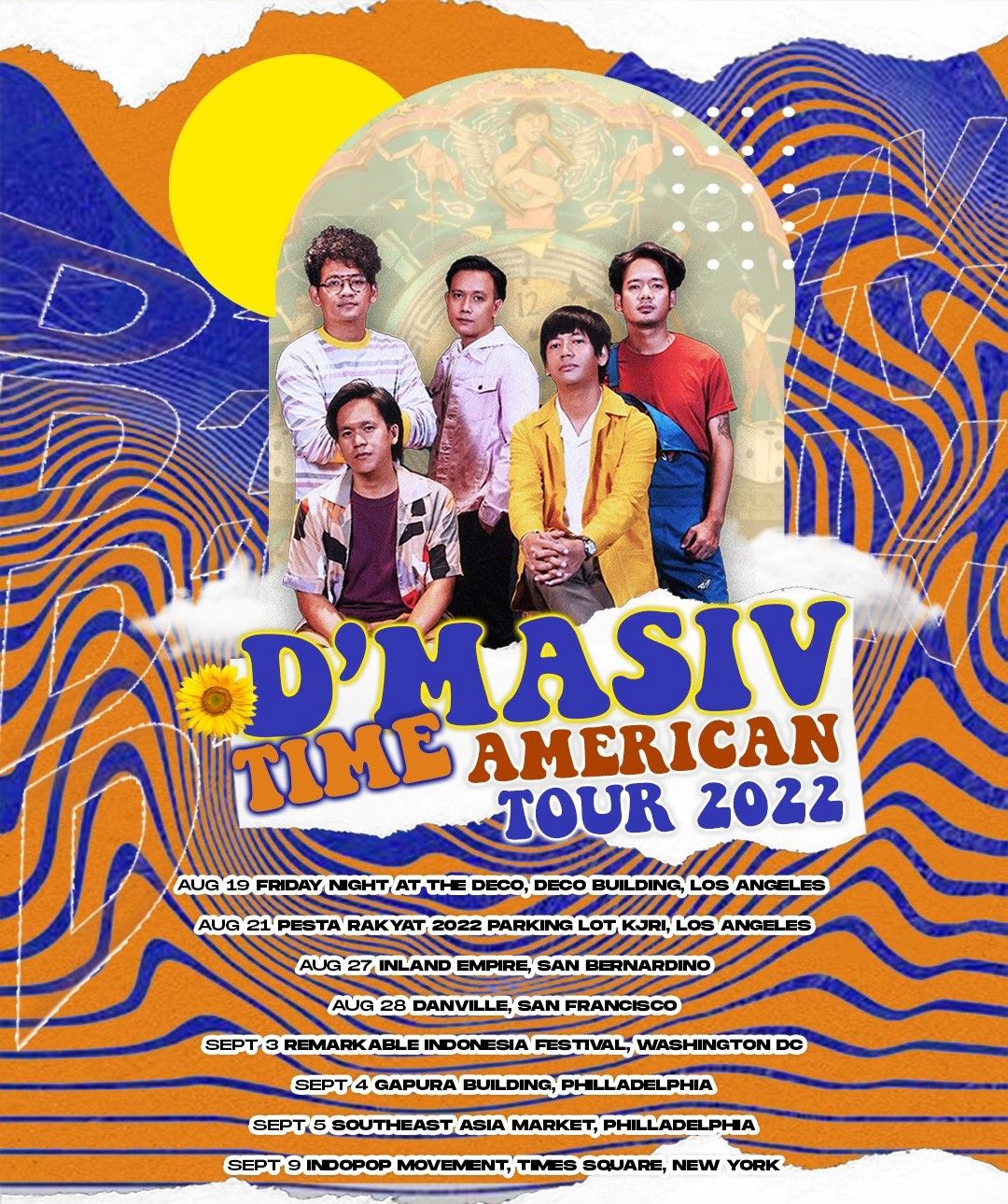 D'MASIV TIME AMERICAN TOUR 2022