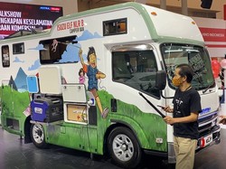 Pas Buat Healing! Isuzu Pamer Campervan di GIIAS 2022