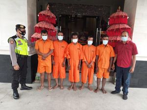 Beraksi di Siang Bolong, 5 Pemulung Curi Besi Vila di Tabanan Dibekuk Beraksi di Siang Bolong, 5 Pemulung Curi Besi Vila di Tabanan Dibekuk