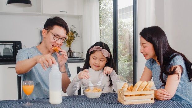 Jumlah kalori yang dibutuhkan sesuai usia.