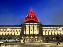 Saat Merah Putih Menyala dengan Terang di San Francisco