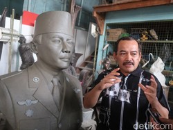 Pematung Yusman Pameran di Galnas Sebulan Penuh, Catat Jadwalnya!