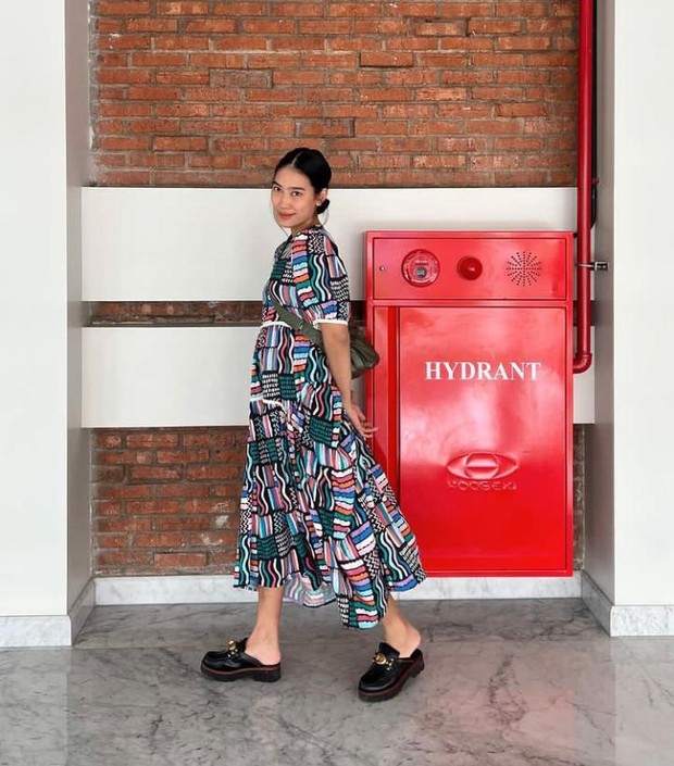 Potret Baby Bump Alika