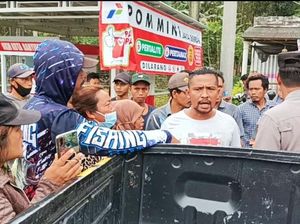 Tim PT BSI Diadang Warga, Polisi: Hanya Survei Geometri Tim PT BSI Diadang Warga, Polisi: Hanya Survei Geometri