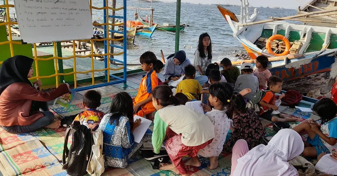 taman baca anak pesisir
