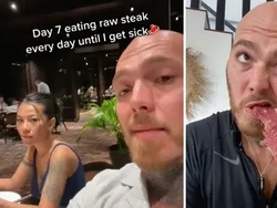 TikTok Kecam Tantangan Makan Daging Steak Mentah yang Viral