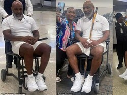 Viral Kondisi Terkini Mike Tyson, Pakai Kursi Roda-Curhat Ajal Sudah Dekat