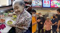 10 Potret Kakek Nenek Penjual Makanan yang Penuh Semangat