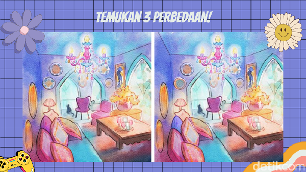 Masih Fokus? Temukan 3 Perbedaan pada Gambar Berikut