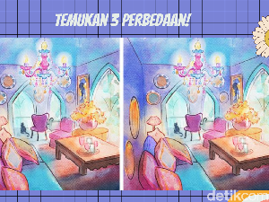 Masih Fokus? Temukan 3 Perbedaan pada Gambar Berikut