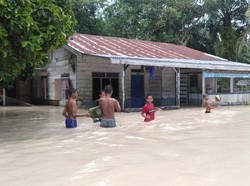 Ratusan Rumah Warga di Asahan Terendam Banjir