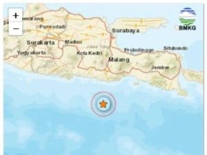Jawa Timur Diguncang 4 Gempa Hari Ini