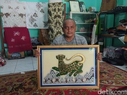 Goresan Kuas Elang Raharyadi di Atas Kaca yang Mempesona