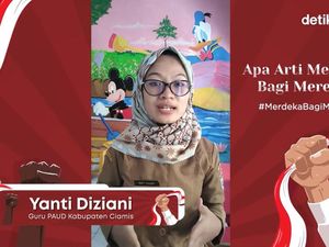 Momen HUT Ke-77 RI, Guru Ini Harap Bisa Merdeka dari Kebodohan