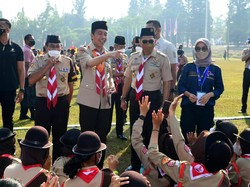 Jokowi Apresiasi Jambore Nasional Singgung Teknologi Digital hingga e-Sport
