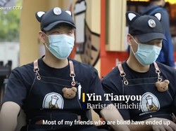 Keren! Kedai Kopi Ini Punya Barista Handal para Penyandang Tunanetra